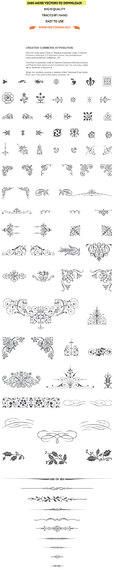 85 Vintage Vector Ornaments - Free Download 85 Vintage Vector Ornaments - Free Download
