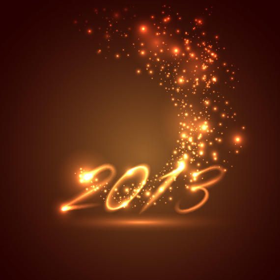 Free Year 2013 Vector Free Year 2013 Vector