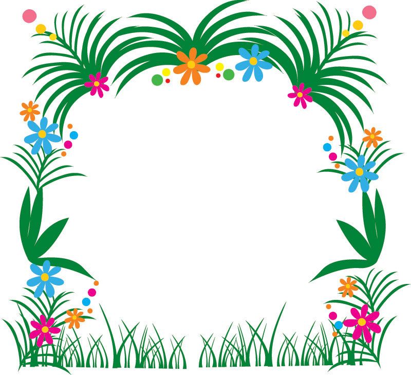 Kostenloses Blumendekorations-Vektorbild