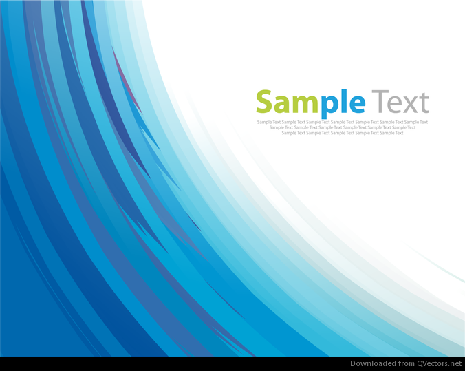 Vector Abstract Blue Background Artwork