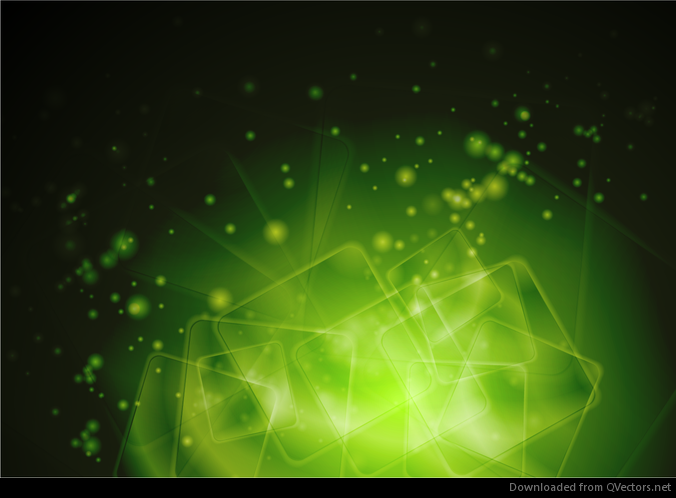 Vector de fondo de diseño abstracto verde