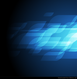 Arte abstrata azul vetor