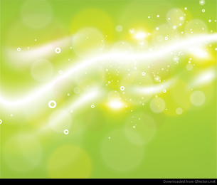 Arte vectorial abstracto verde