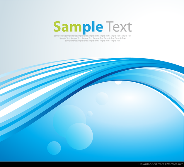 Blue Vector Abstract Background - Vector Download