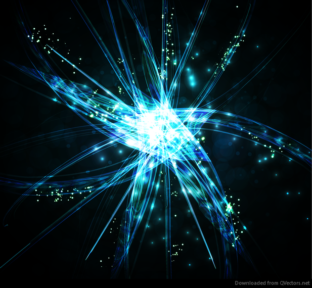 Abstract Lighting Dark Blue Vector Graphic - Vector download