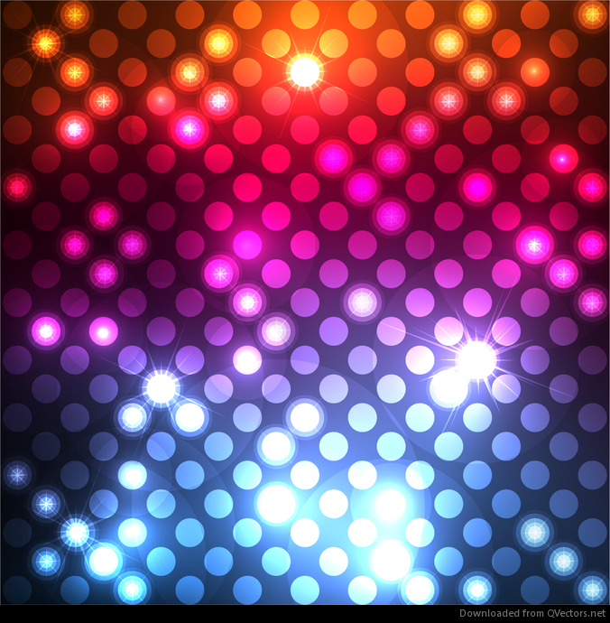 Abstrakte Lichtpunkte Hintergrund-Vektorgrafik