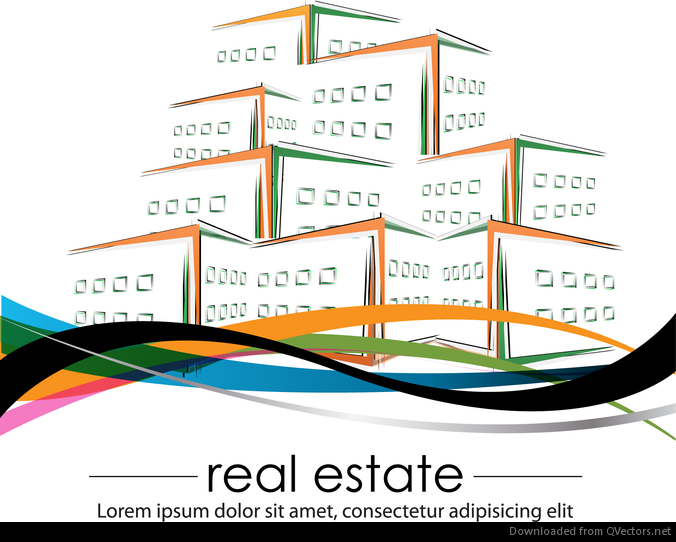 vector casa abstracta