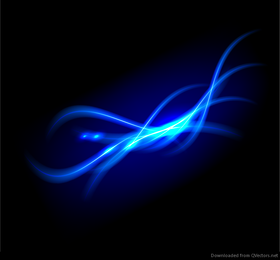Vector de fondo abstracto azul brillante