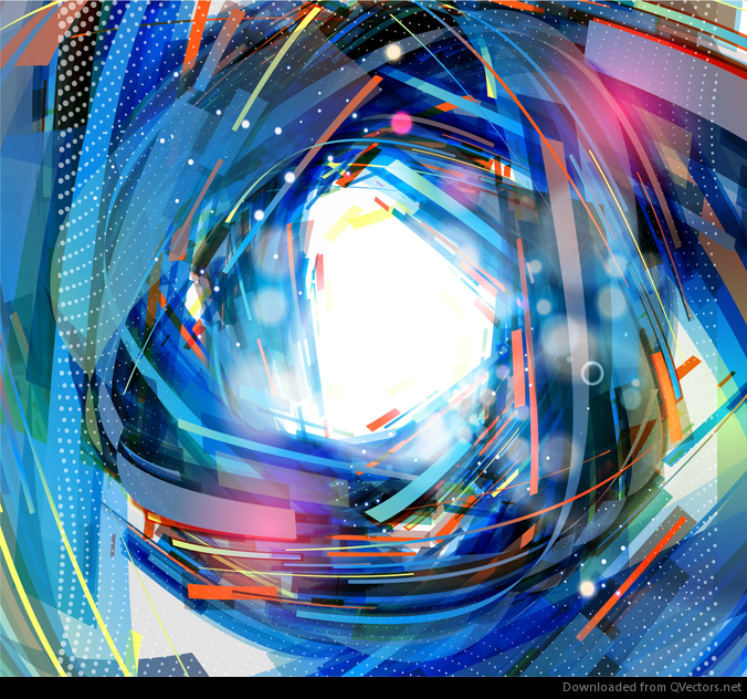 Gráfico de vetor abstrato 5