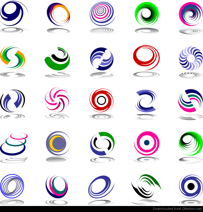vector de gráficos de símbolo abstracto 03