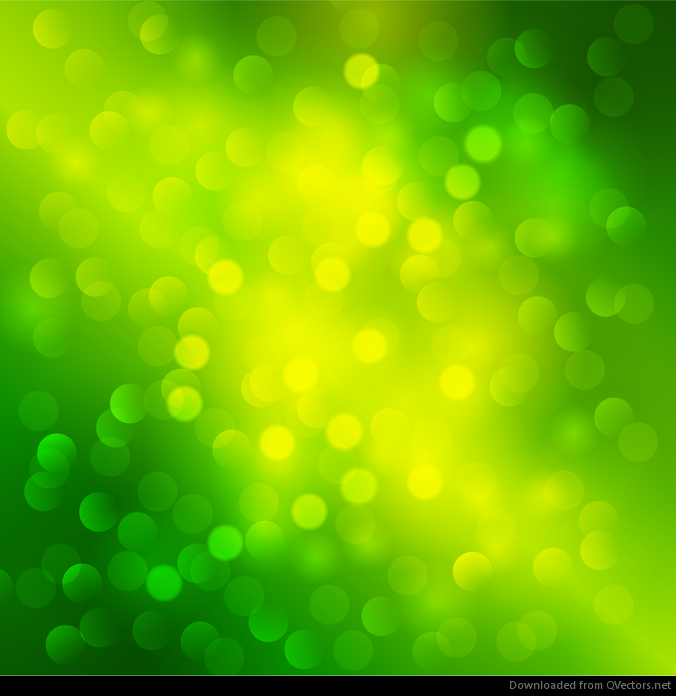 Gráfico de vetor abstrato luz verde Bokeh