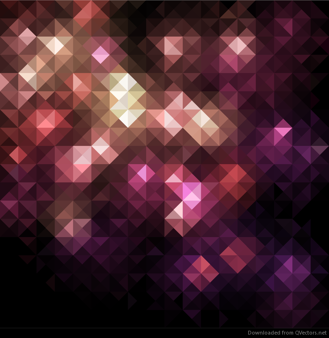 Gráfico de fundo de vetor de mosaico abstrato