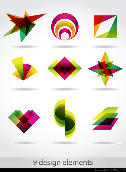 Abstract symbol graphics 04 vector - Vector download