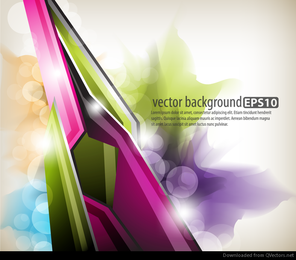 dynamic colorful abstract elements 02 vector