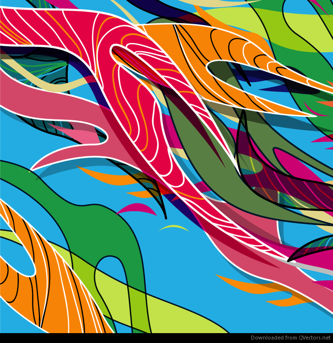 Abstract Colored Vector Illustration Vector Download