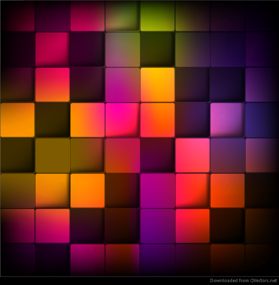Abstract Background with Colorful Squares Abstract Background with Colorful Squares