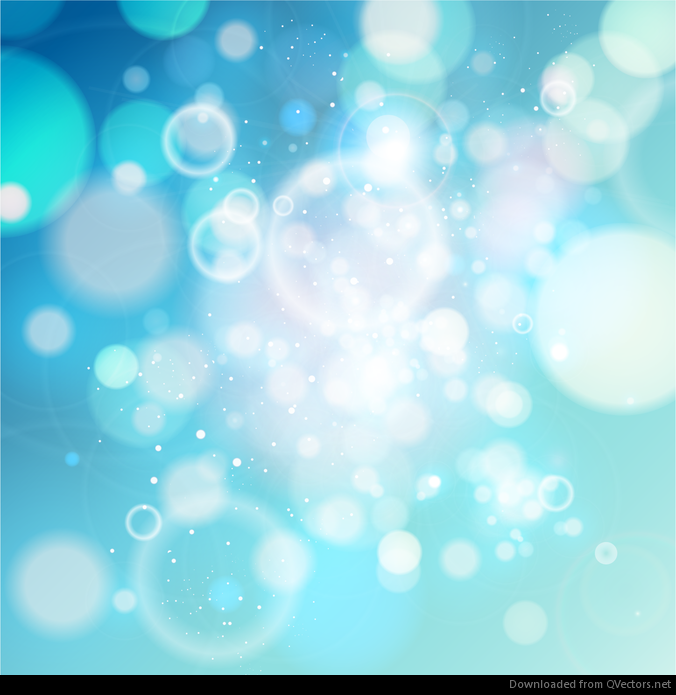 Blaue Bokeh abstrakte helle Hintergrund-Vektorgrafik