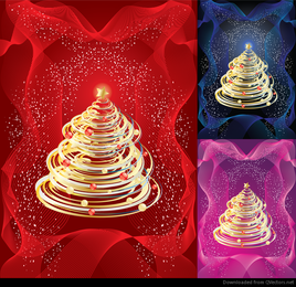Árbol de Navidad abstracto