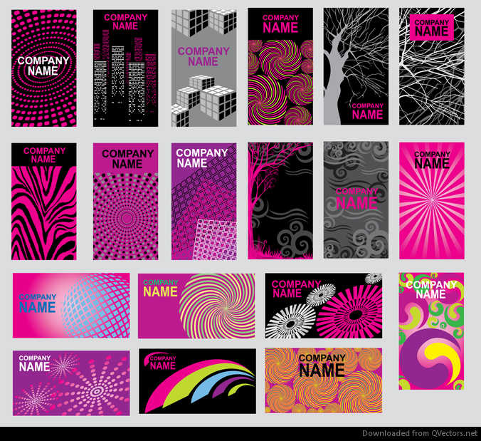 tarjeta de clip de vector de diseño abstracto púrpura