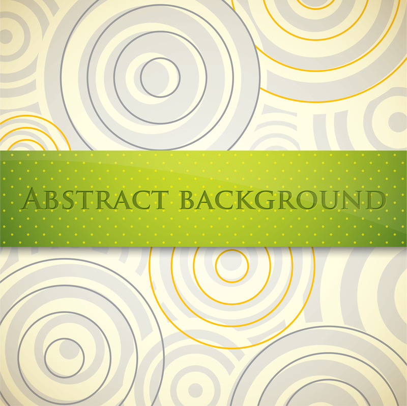 Desenho de fundo de círculos abstratos