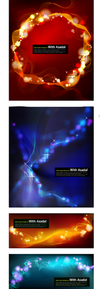 Set of backgrounds and banners Set of backgrounds and banners