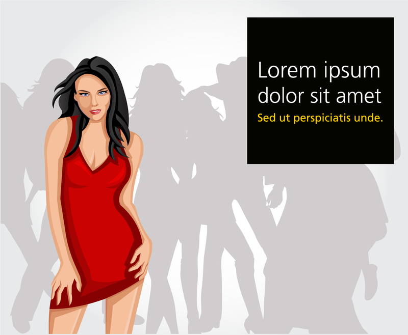 Geschäftlicher schöner Hintergrund