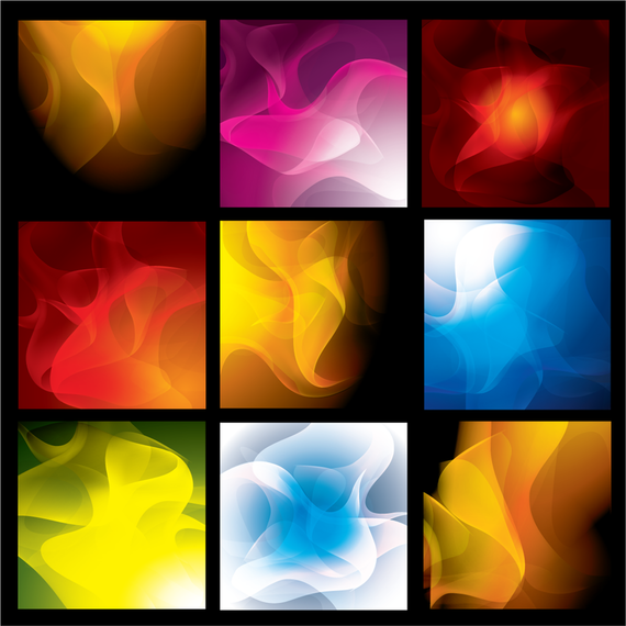 Smoke background set Smoke background set