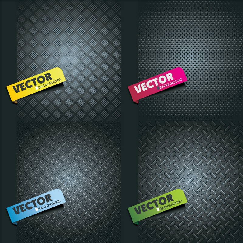 Metal Plate Background - Vector download