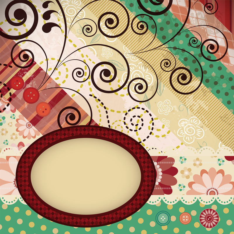 Patchwork Muster Hintergrund