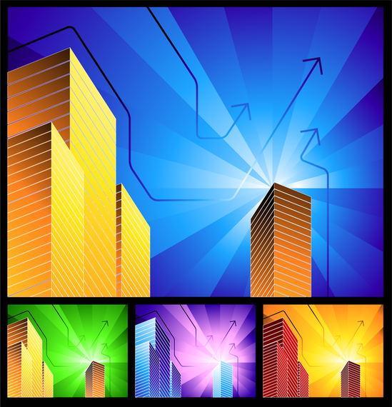 Highrise Buildings With Highrise Buildings With