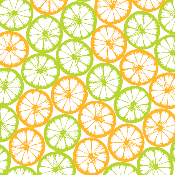 Orange Block Tiled Orange Block Tiled