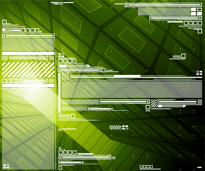 Green Tech Background - Vector download