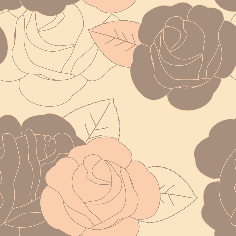 Fundo de flores simples em rosa