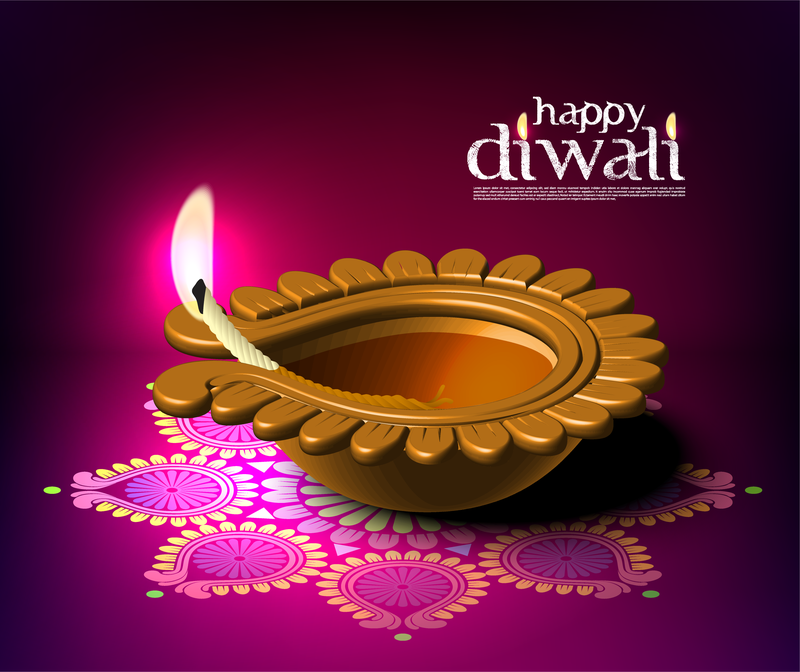 Fundo bonito de Diwali 2