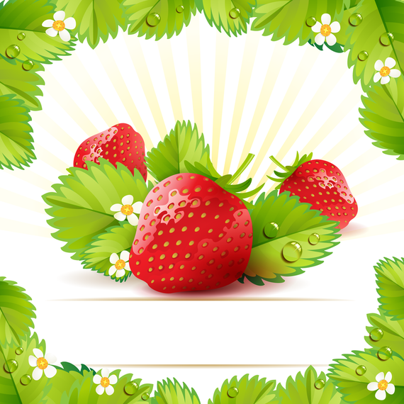 Strawberry Theme Background 2 Strawberry Theme Background 2