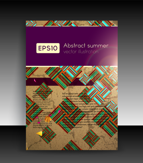 Abstract Leaflet cover Abstract Leaflet cover