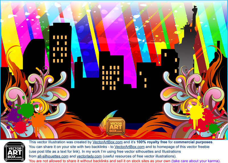 Regenbogen Hintergrund