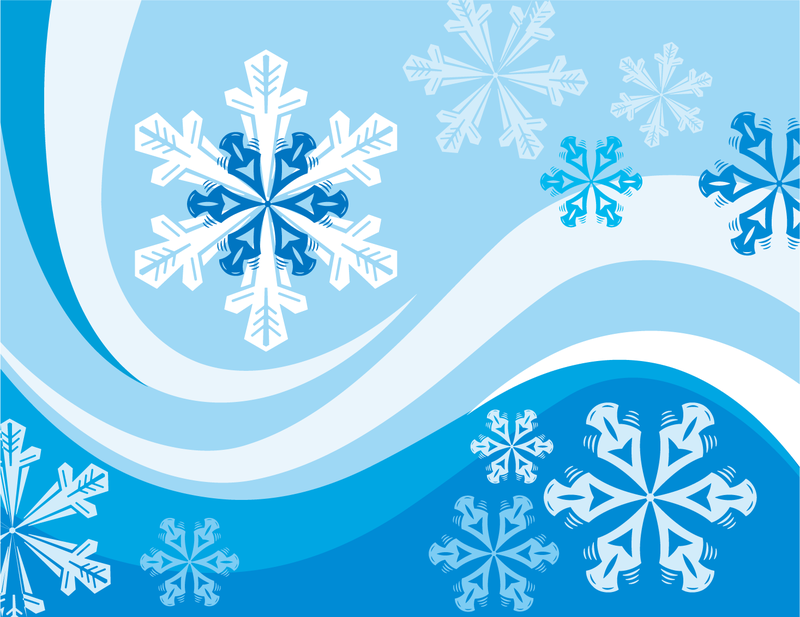 Schneeflocken Winter Wallpaper
