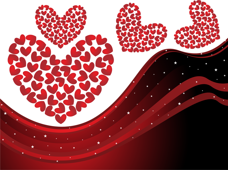 Heart-Shaped Vector Dynamic - Vector download