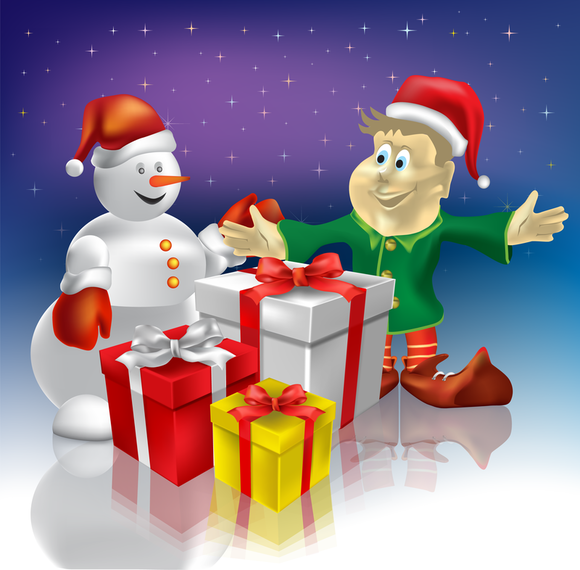 Vector de elemento de navidad Vector de elemento de navidad