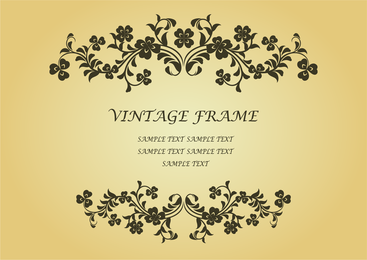 Diseño de certificado de marco vintage