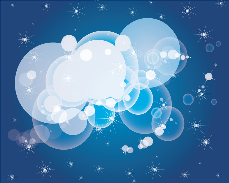 Blue Bokeh Kostenlos