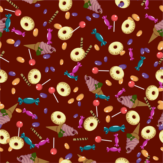 Fondo de dibujos animados postre 3 Fondo de dibujos animados postre 3