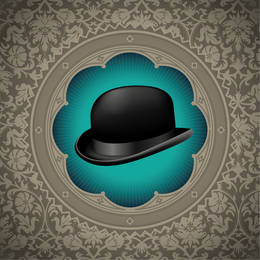 Fondo de sombrero de caballero