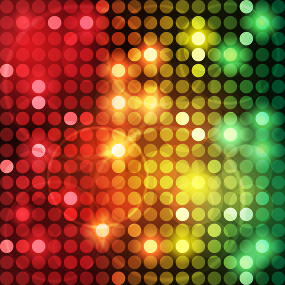 Bright dot background - Vector download