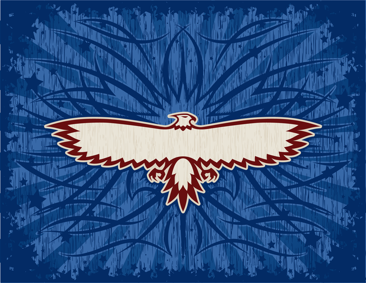Eagle Totem And Eagle Totem And