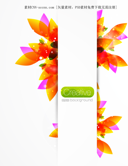 Fundo Floral Criativo 3 Fundo Floral Criativo 3
