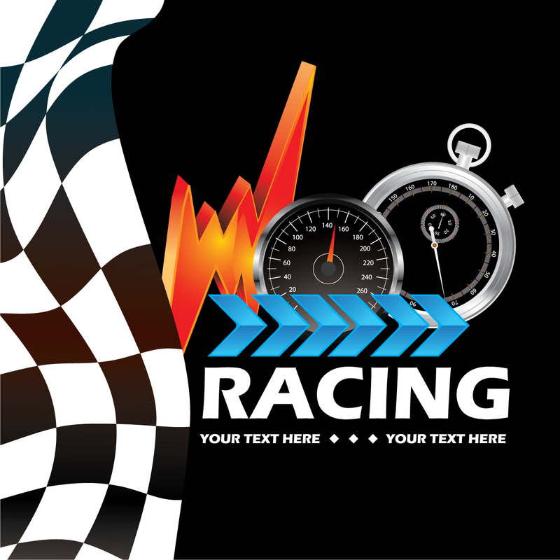 Racing Hintergrund Design