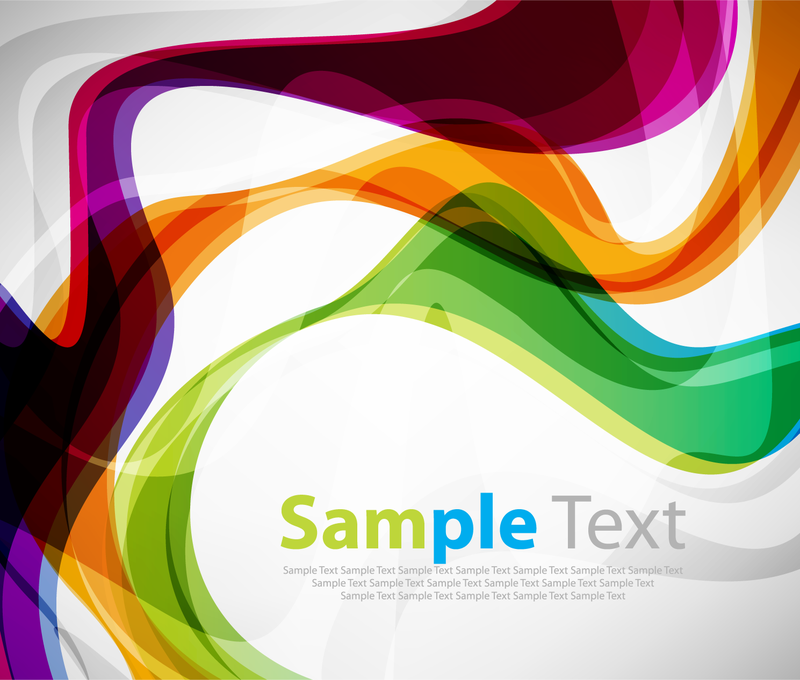 Colorful Curve Vector - Vector download