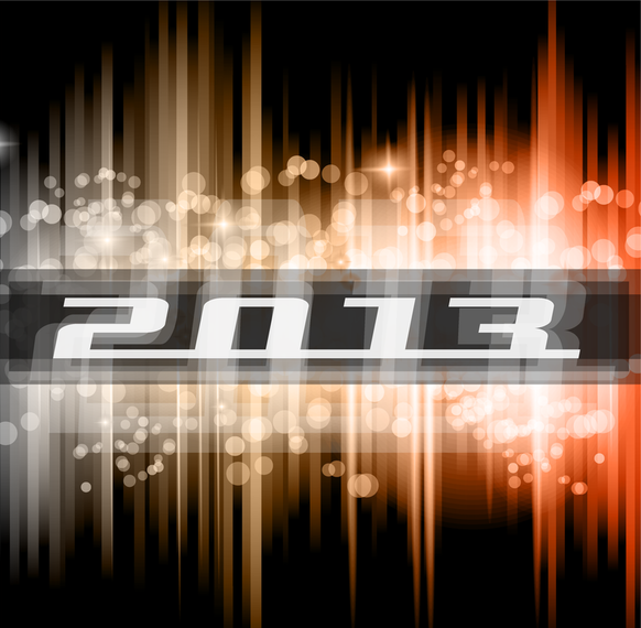 2013 Hintergrund mit Formen 2013 Hintergrund mit Formen